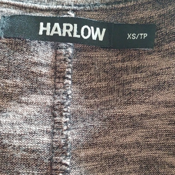 Harlow * Loose Fit Long Sleeve * Tan & Black - Picture 2 of 2